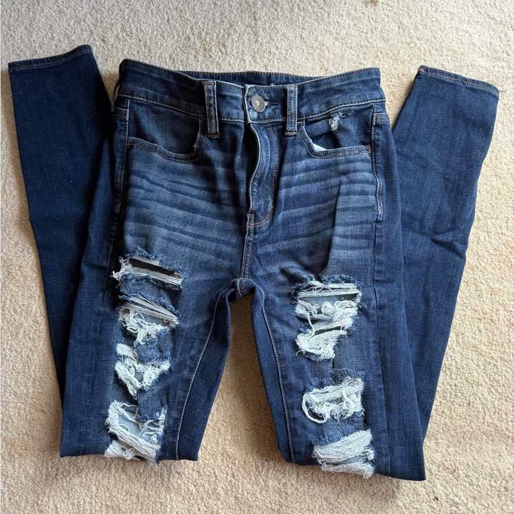 American Eagle Outfitters 360 Ne(x)t Level Stretch Skinny Jeans